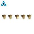 Solid Blind Rivets Brass Flat Head Metal Pin